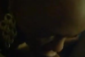 My darling ebon fattie sucks my BBC in a sexy POV episode