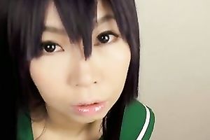 This hawt asian temptress can hypnotize any guy with her large melons