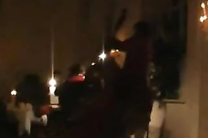 Hot cute blond slut blows me in the public restroom