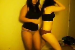 Breathtakingly hawt Latina seductresses are dancing for me on cam