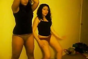 Breathtakingly hawt Latina seductresses are dancing for me on cam