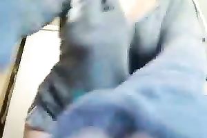 Smoking sexy web camera model with plump butt finger bonks her cunt for me