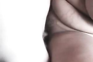 My lustful white hubby bonks me hard and cums on my belly