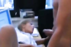 I love the way my colleague's face looks overspread in cum