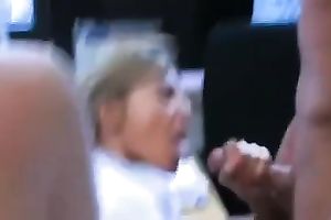 I love the way my colleague's face looks overspread in cum