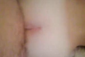 My horny girlfriend finger bonks her wet slit in front of me
