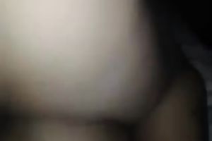 Sexually greedy slut is riding me backwards on web camera