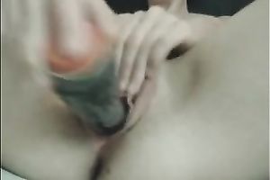 Homemade solo scene with me testing a recent sex toy