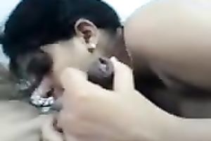 Cum-addicted Indian nympho knows a lot about orall-service sex