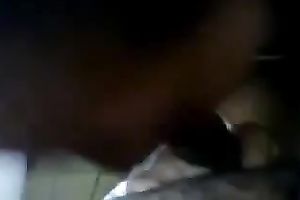 Dark skin Indian college girlfriend blows me on webcam