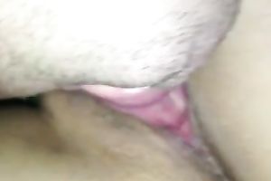 My spunky Russian girlfriend masturbates for me and then desires my rod
