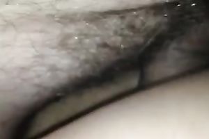 My spunky Russian girlfriend masturbates for me and then desires my rod