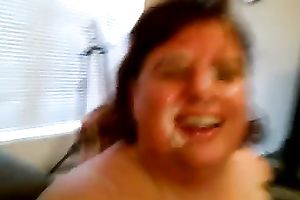 My hotwife sucks my dong and then this babe pays supplementary attention to my friend's dong