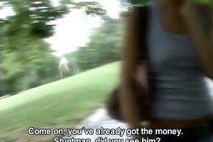 Palatable svelte blondie isn't shy to flash her goodies