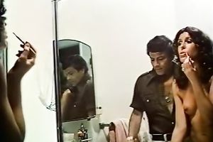 Beautiful topless hottie erotic performance