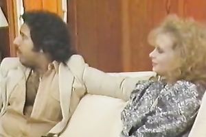 Blond haired dumpy gal with pleasing Tatas swallows sweet 10-Pounder