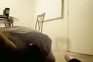 Check out her hungry eyes when this babe gobbles my dark shaft