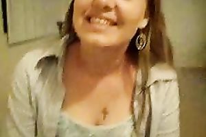 Check out her hungry eyes when this babe gobbles my dark shaft