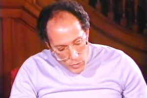 Slutty retro hottie allows her allies to rub her oiled body