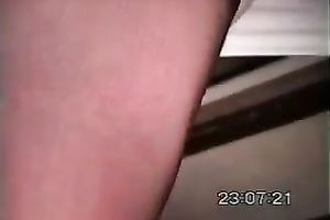 My lewd horny white wife in skimpy white suit can't live without getting drilled on camera