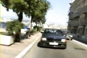 Horny and perverted dark brown whore blows a shlong on the armchair