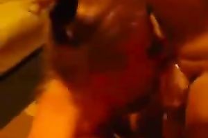 Watch a golden-haired prostitute sucking my friend's penis hungrily