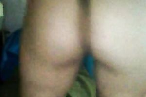 Dirty slut shows herself engulfing a dildo and shoving her cooter