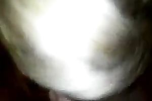 Hot blond British dirty slut wife with saggy marangos gives me head