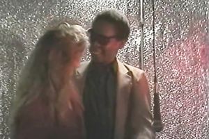 Bosomy blondie cheers up BBC by swallowing it unfathomable mouth on beach