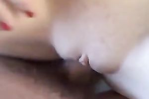 Missionary style quickie with my curvaceous redhead sexpot