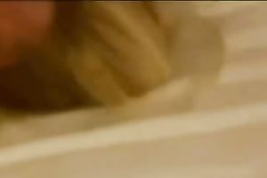 Blonde milf enjoys having my huge black jock in her bawdy cleft