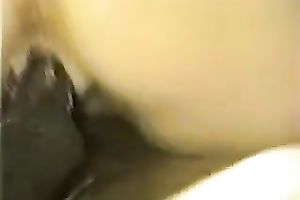 Interracial homemade scene with me drilling a neighbour's wet crack