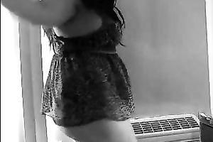 My curvaceous girlfriend can hypnotize any fellow with her large wet booty