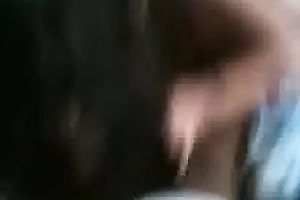 Black haired Latina nympho sucks my dark pecker like there is no the next day