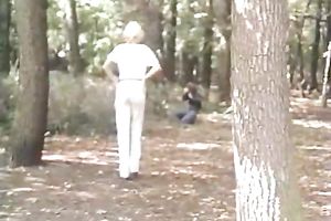 A fastened fellow receives his rod sucked in FFM threesome scene