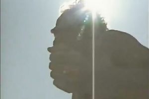 Blonde beauty sucks a weiner outdoors and acquires screwed hard