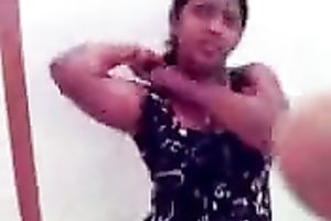 Cute hawt exotic slutty wife flashes her natural overweight titties