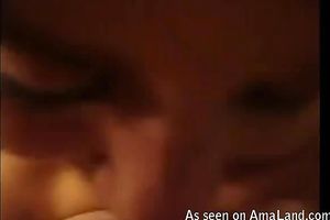 Horny ramrod hungry girlfriend giving a great oral stimulation