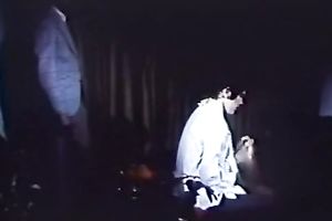 Dark head zealous lassie pokes her dumpy kitty with valuable bonks tick in restroom