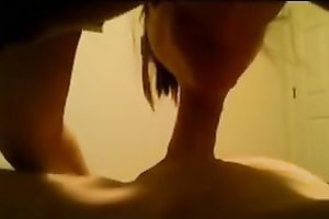 Got astounding oral from playful college whore after party