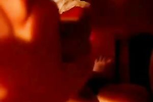 Chubby coed with saggy tits sucks my 10-Pounder until that babe receives a facial