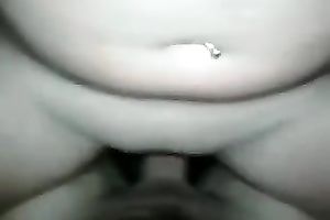 Pierced brunette hair teen acquires her smooth cooch group-fucked by me