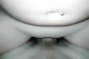 Pierced brunette hair teen acquires her smooth cooch group-fucked by me