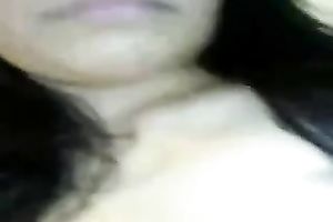 Filmed myself in the kitchen exposed to show my Indian gazoo