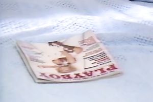 Retro wench receives her hirsute twat group-fucked deeo in the bedroom