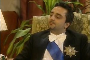 Riding that big and thick dong upstairs in her bedroom