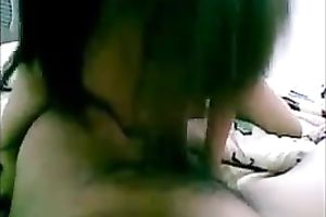 Adorable juvenile Asian hooker gives awesome blow job