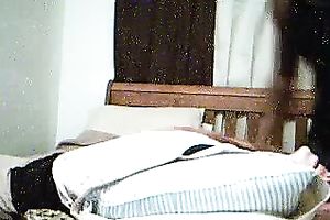 He fastened up my hands and fed with his brown wurst sausage on web camera