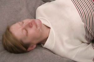 Obedient dressed mature white wife takes facial with enjoyment