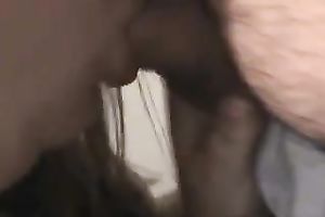 Nasty big beautiful woman prostitute is giving me a oral-service close up